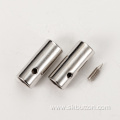 alloy metal draw cord end stopper for clothes